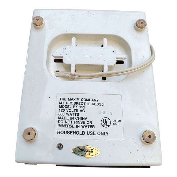 Vintage Maxim Espresso Cappuccino Maker Coffee Machine Tested Retro - Picture 8 of 8